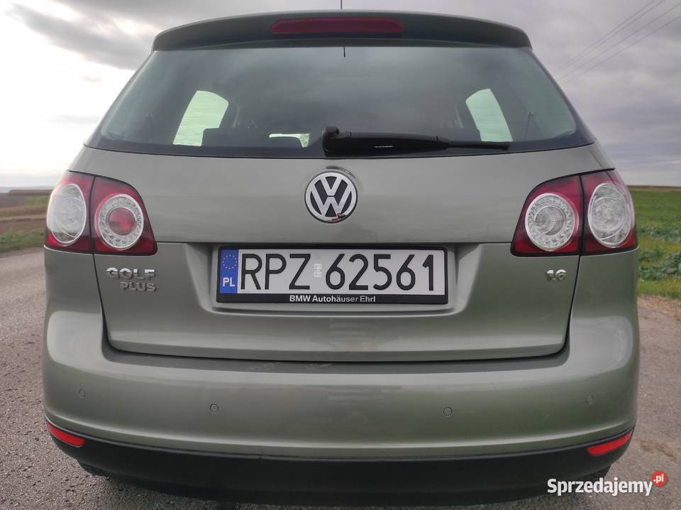VW Golf 5 Plus 16 MPi 102 2007 161000 z Niemiec 102KM Golf Plus Przeworsk