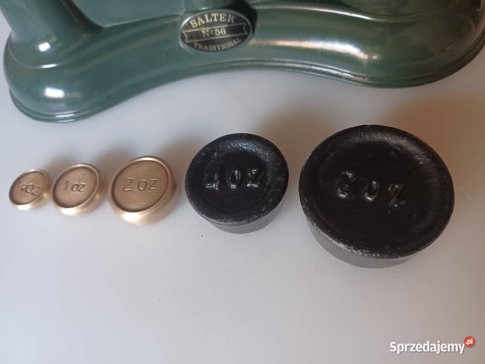 Piękna angielska waga Salter wielkopolskie Poznań