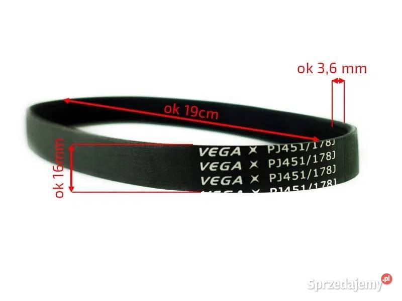 Pasek klinowy do kosiarek elektrycznych PJ451 mazowieckie