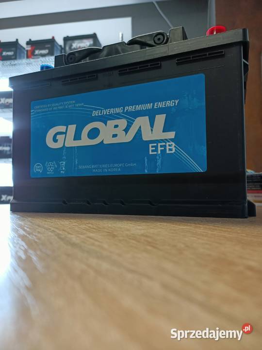535x239x597 Akumulator Global EFB STARTSTOP 70Ah Poznań