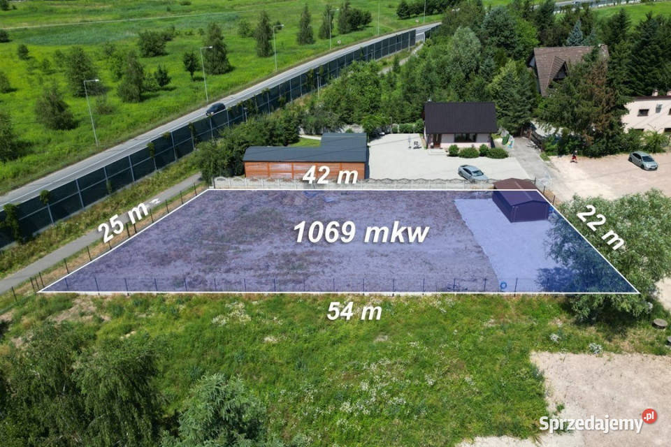 Działka w Skawinie na wynajem