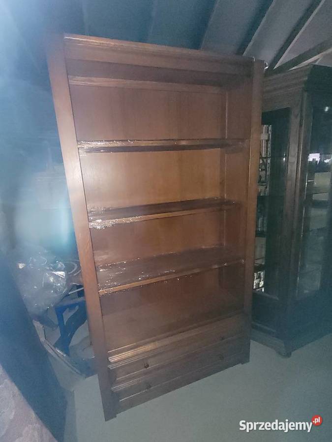 Biblioteczka drewniana Zamość