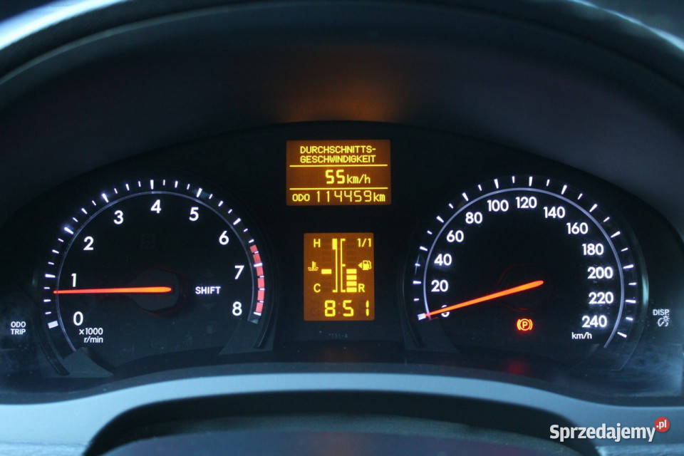 Toyota Avensis Benzyna 147 Przebieg 114 III 2009 Avensis Lubań