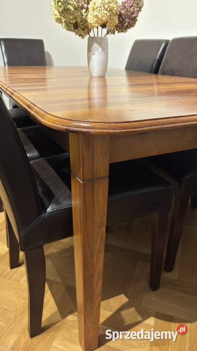 Stół drewniany rozkładany Kwidzyn