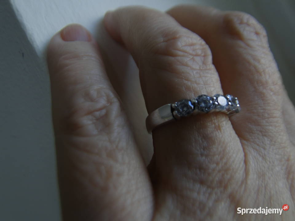 Fajny Pierścionek srebro 925 srebro Warszawa
