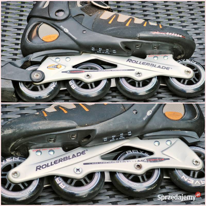 Rolki Rollerblade EVO 61 rozmiar 440 wkładki 285 Piotrków Trybunalski