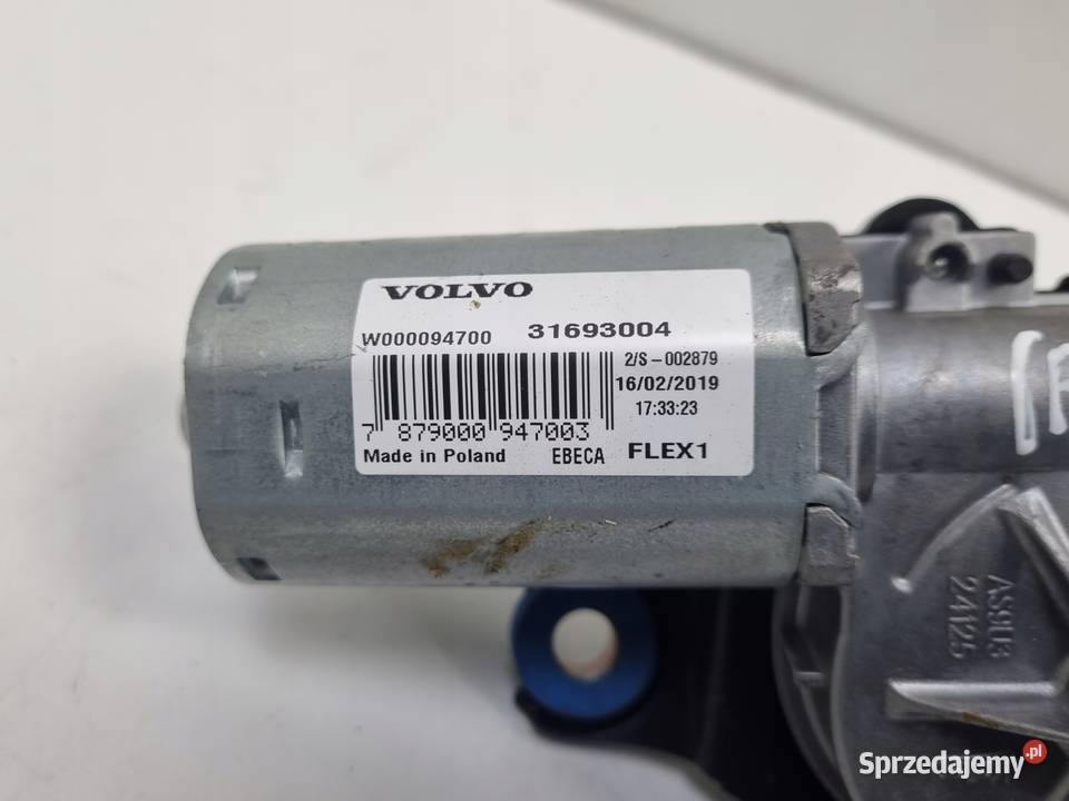 Volvo V60 I SILNICZEK WYCIERACZKI TYŁ 31693004 lubelskie Chełm
