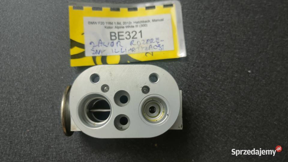 BMW OE 64119289832 zawór rozprężny Ogrzewanie, wentylacja i klimatyzacja Siemiatycze