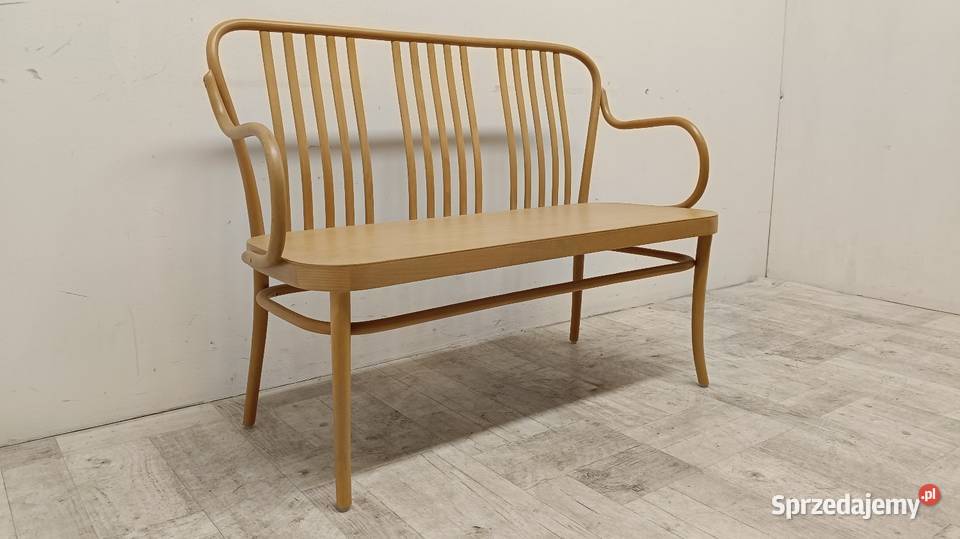 ławka model Thonet gięty buk drewniana