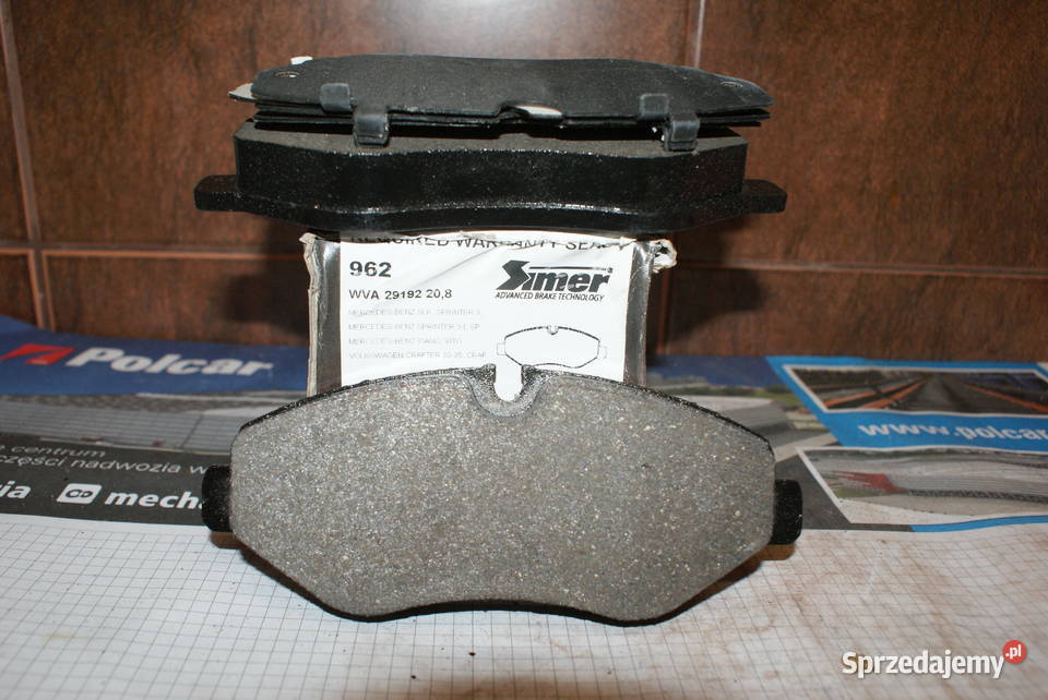 KLOCKI HAMULC MERCEDES SPRINTER 5T 06 SI962 Białobrzegi