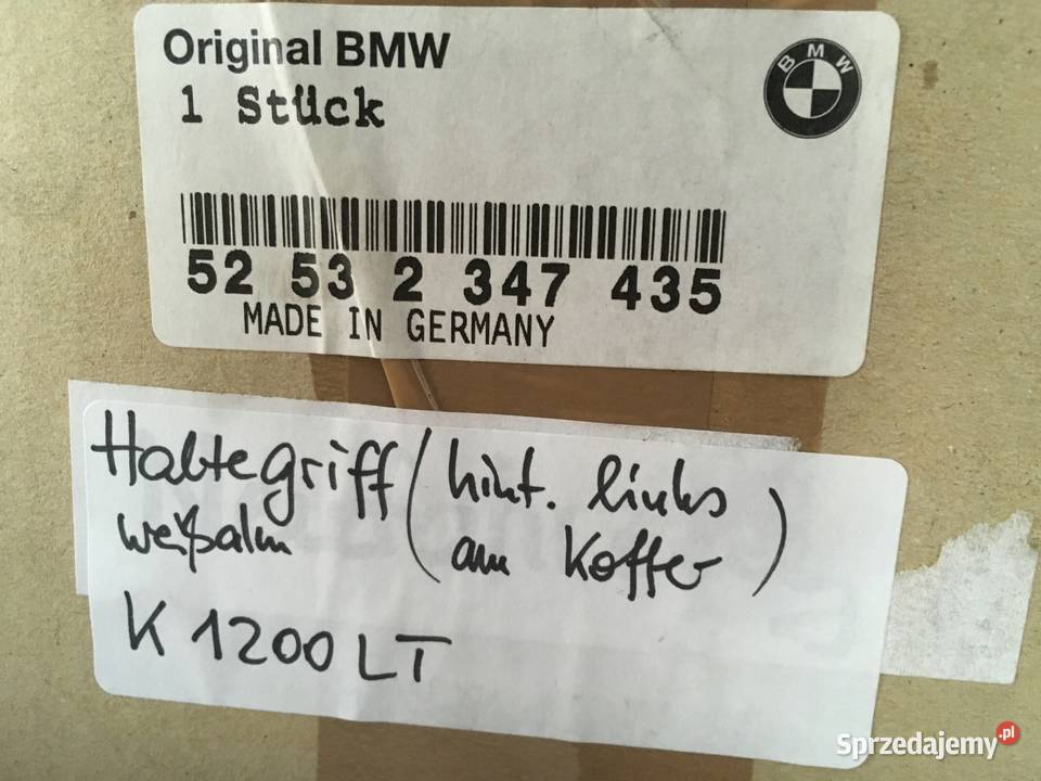BMW K 1200 LT Uchwyt Rączka kufra lewa zamek sprzedam