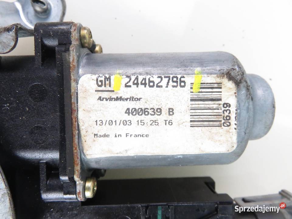 PODNOŚNIK SZYBY PRAWY PRZEDNI OPEL COMBO B Mechanizmy opuszczania szyb małopolskie