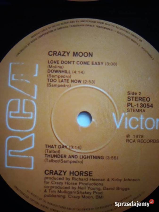 Archiwalne wykopaliska Classic Rocka CRAZY HORSE