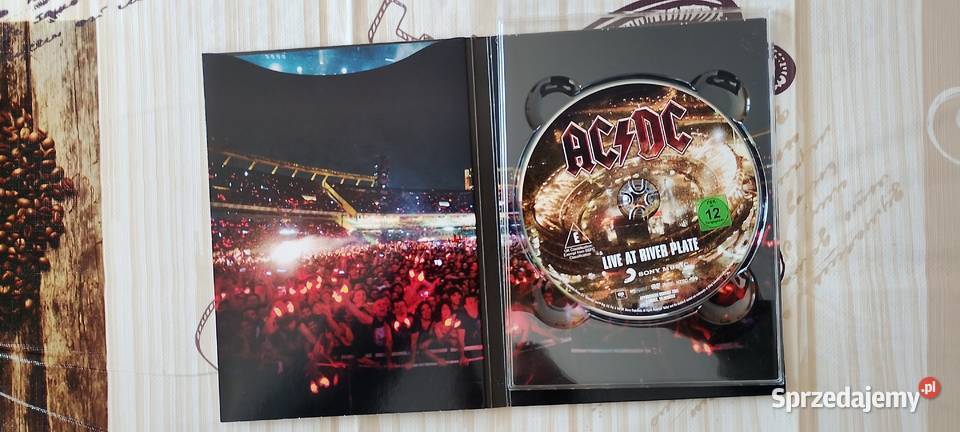 ACDC Live At River Plate DVD Prawdziwy Ogień Wąbrzeźno