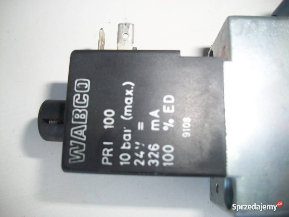 Zawór Wabco 5725470220 cewką PRI 100 24VDC