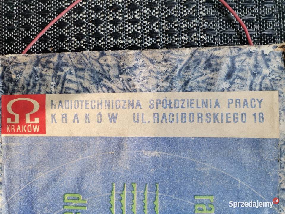 Stara kolekcjonerska antena z czasów PRL u Kraków