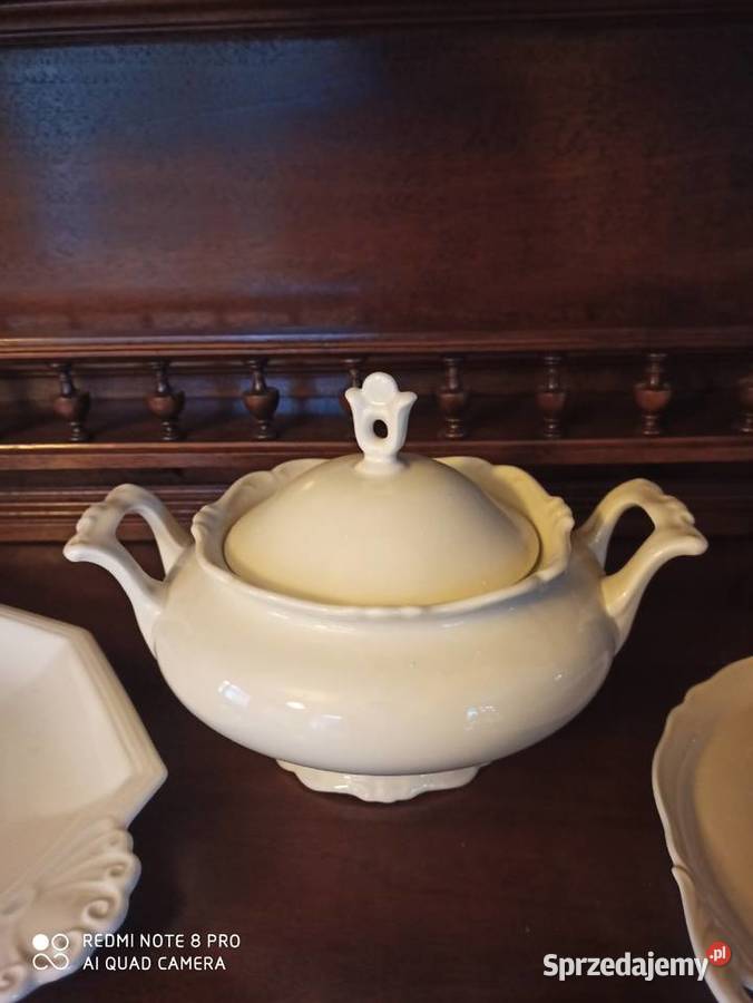 patera duża prostokątna ecru pomorskie Gdańsk