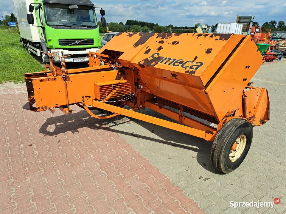 Prasa kostkująca do słomy siana Someca 4500S nieuszkodzony Kostkujące sprzedam