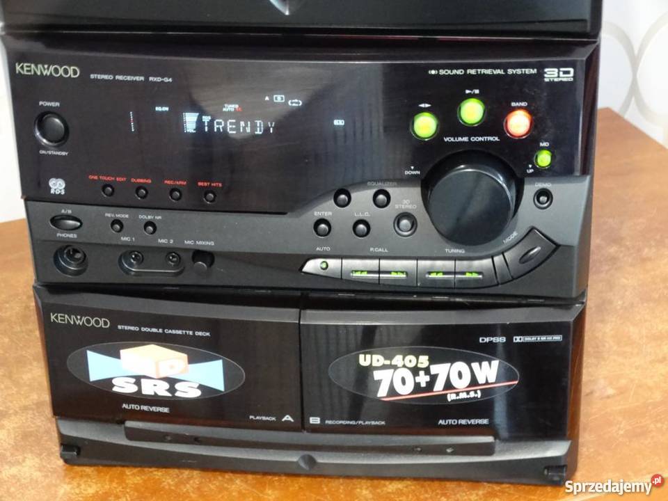 Wieża Kenwood RXDG4 AUX mocna 150 wat WYSYŁKA Jasło sprzedam