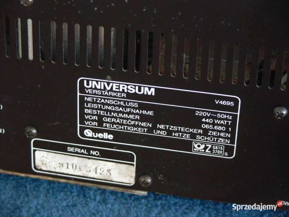 Wzmacniacz Universum 440 wat sprawny i mocny podkarpackie Jasło