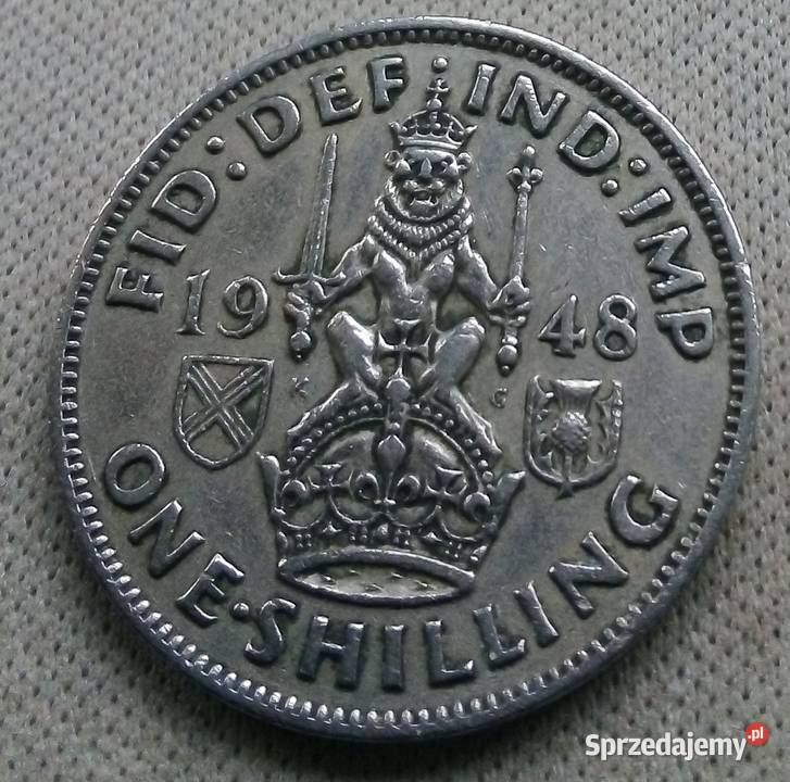 WIELKA BRYTANIAONE SHILLING1948 r 3 Legionowo sprzedam