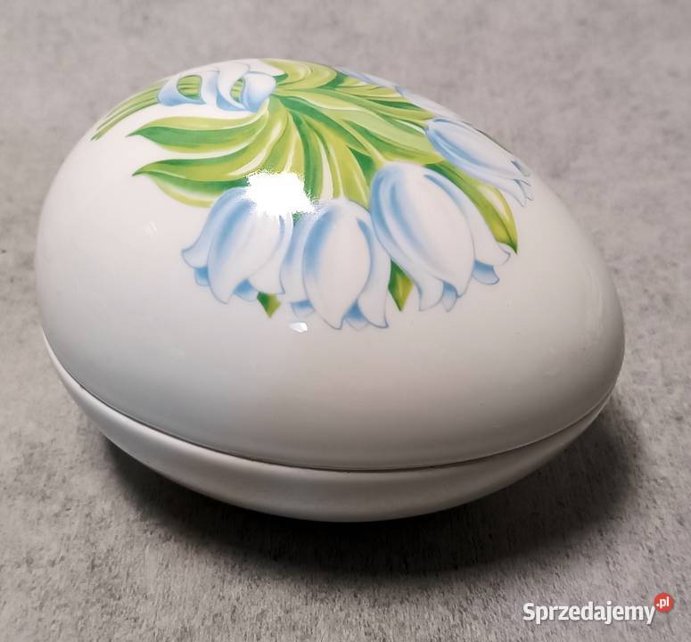 Porcelanowe Jajo Szkatułka Lindt Sprngli Design Dobrzany