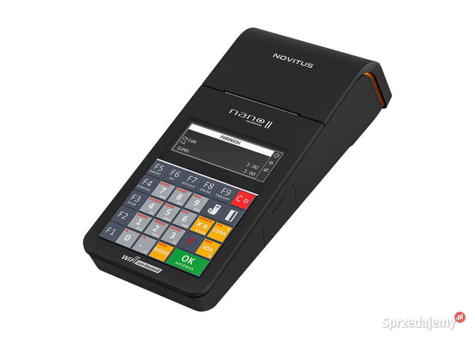 Kasa fiskalna NOVITUS NANO II Online GSM24 Nowogard