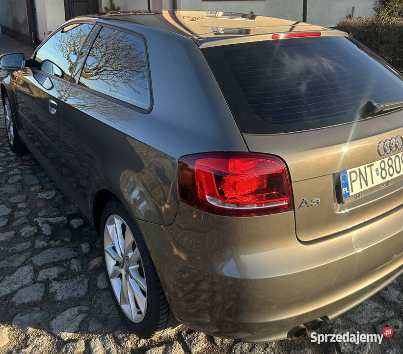 Audi A3 8p Quattro 18 TFSI 160 nieuszkodzony Dąbrówka Wielkopolska