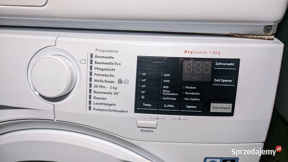 Pralka automatyczna AKG wsad 8 wirowanie kujawsko-pomorskie Dobrzyń nad Wisłą