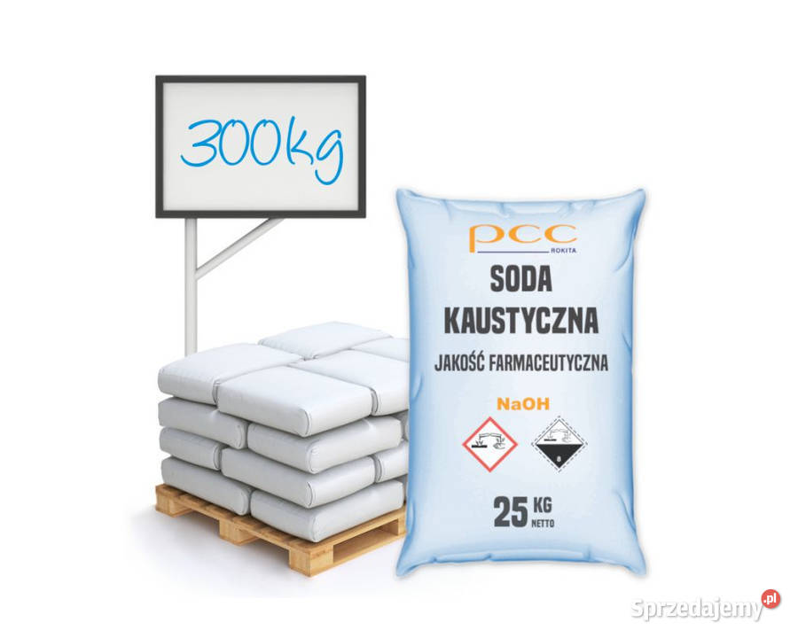 Soda kaustyczna farmaceutyczna Susz sprzedam