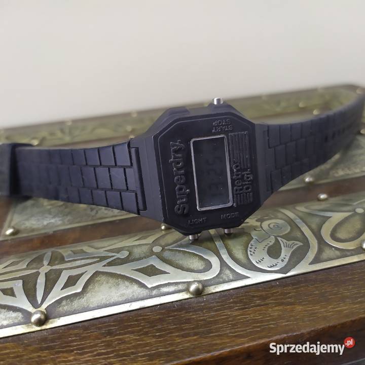 zegarek superdry retro digital elektronik