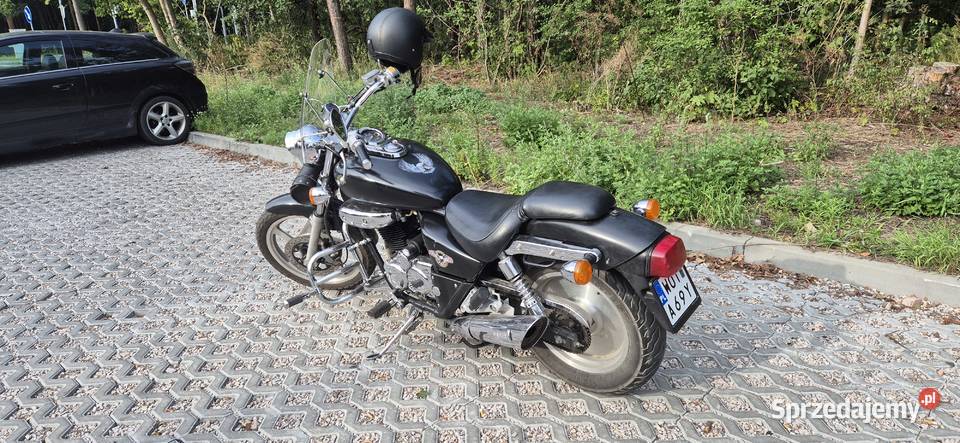 Daelim VT125 chopper szyba gmole piórnik mazowieckie Otwock