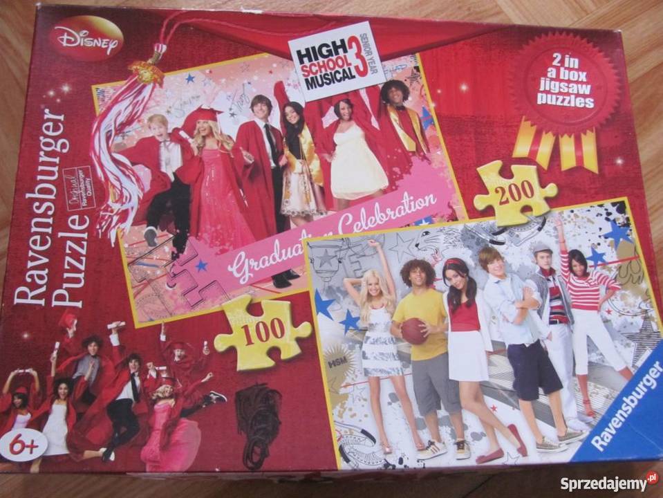 Puzzle Ravensburger High School Musical 3 Senior lubelskie Zamość sprzedam