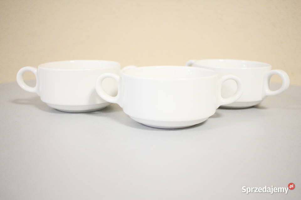 Bulionówka z uszami 300 ml BANQUET RAK PORCELAIN śląskie Pszczyna