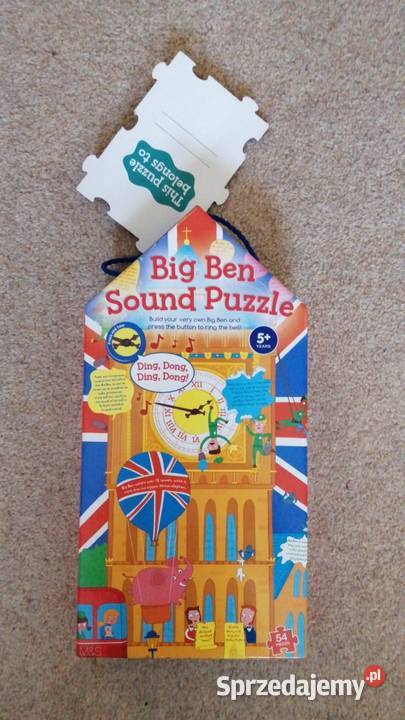 Big Ben Sound Puzzle 54 el Ding Dong 5 lat Zamość