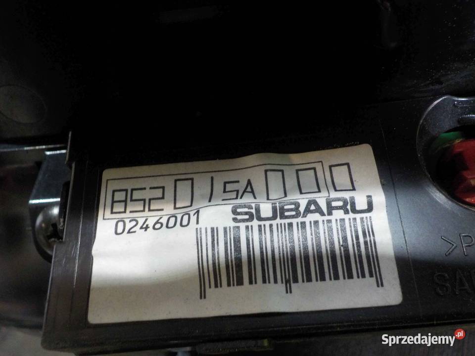 SUBARU FORESTER II 05r schowek zegar 85201SA000 Suków