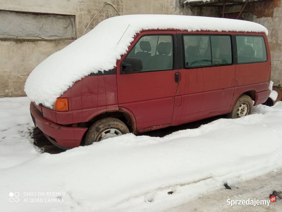 Sprzedam samochód osobowy marki T4 na części Caravelle Kętrzyn