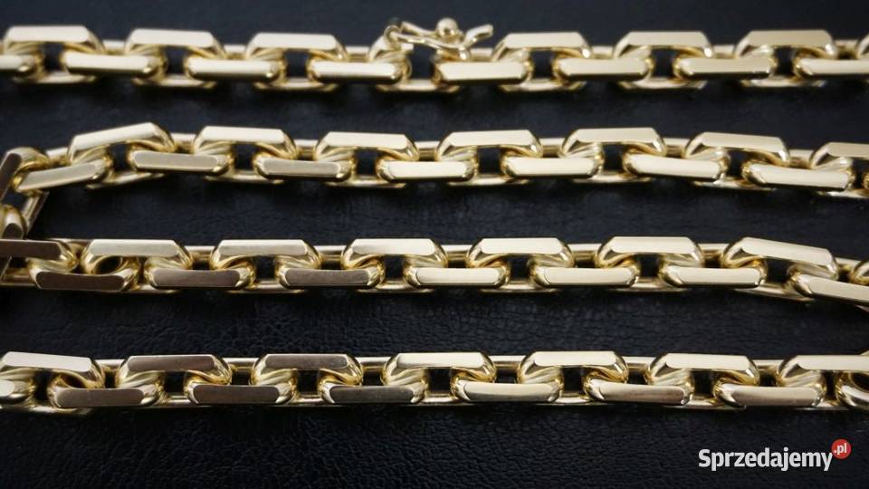 ZŁOTY ŁAŃCUSZEK KUTY ANKIER WZÓR 200 GRAM złoto Warszawa
