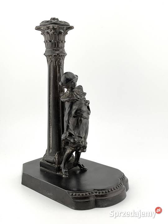 Antyk Pierrot rzeźba figurka Art Deco retro Kraków