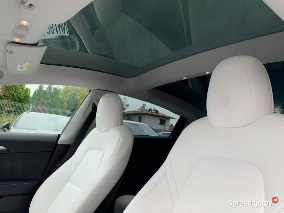 Tesla Model 3 Autopilot Kamery Białe Wnętrze Zarejestrowany w Polsce Model 3 wielkopolskie Baranowo