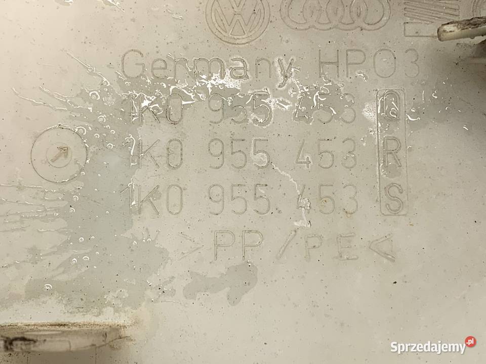 ZBIORNIK SPRYSKIWACZY VW GOLF V Hatchback 0310 sprzedam