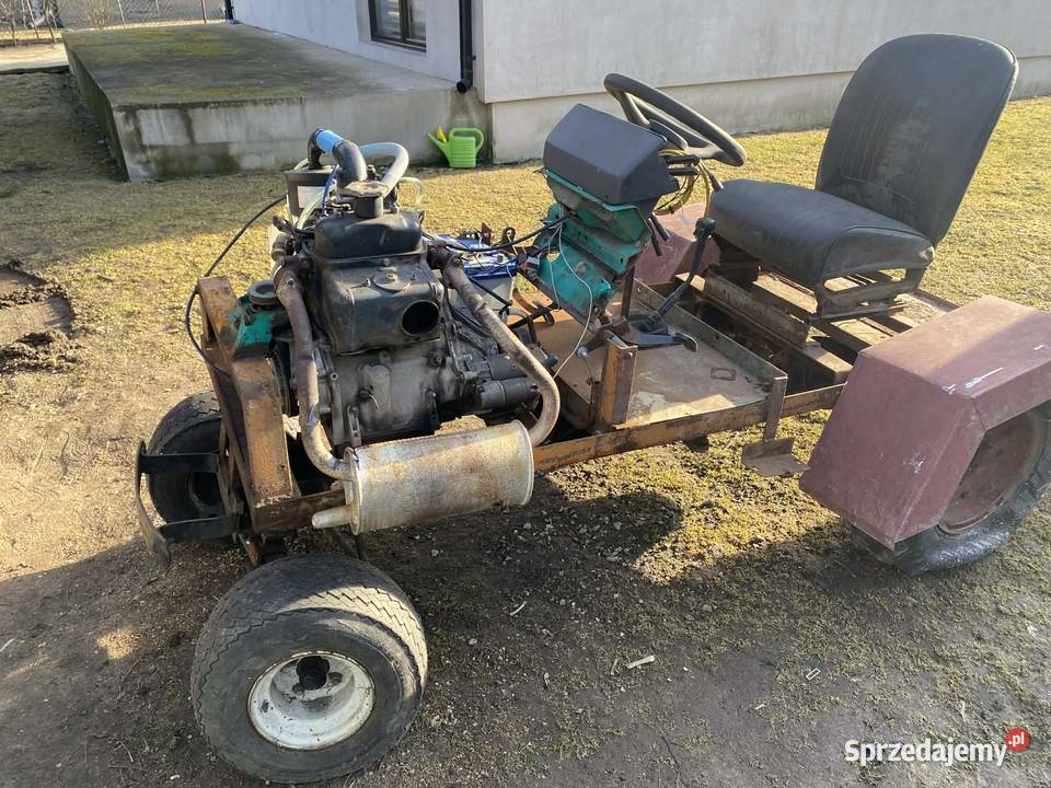 Ciągnik samoróbka SAM PAPAj Kowala-Stępocina