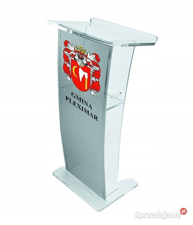 Mównica konferencyjna z plexi ambona z pleksi Z mazowieckie Warszawa