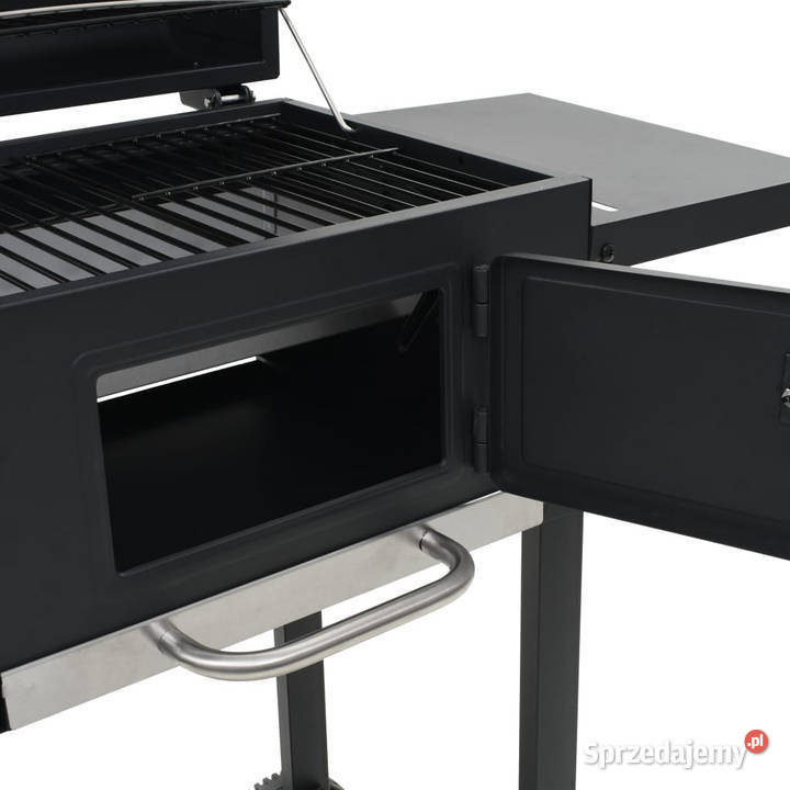 Grill węglowy z dolną półką czarny WM44280 Warszawa sprzedam