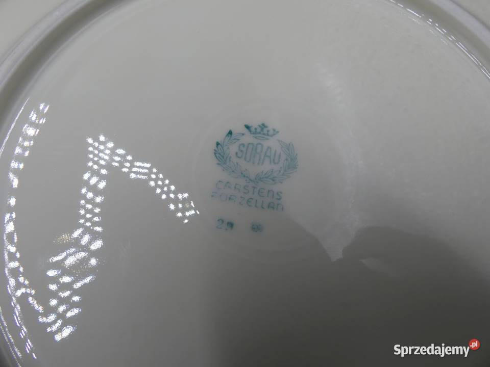 Komplet śniadaniowy Sorau Żary stan niemal