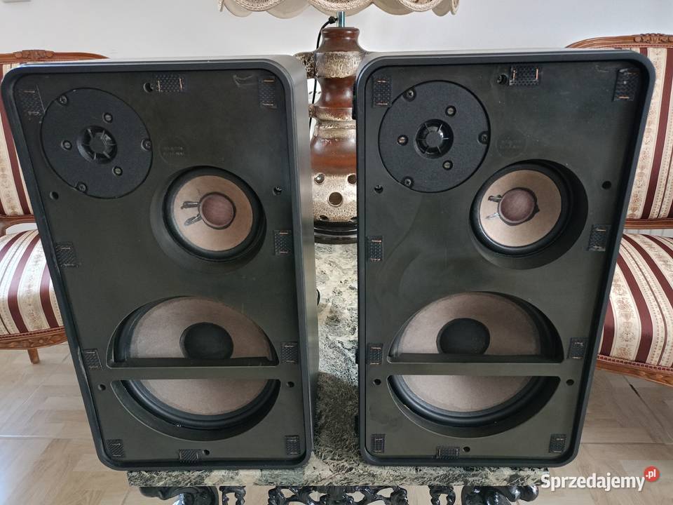 Kolumny Vintage 4 Ohm Metz Philips 120 Watt Drawski Młyn