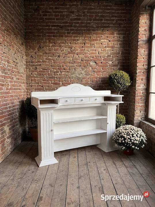 Drewniana konsolaszafka w stylu prowansalskim Żary