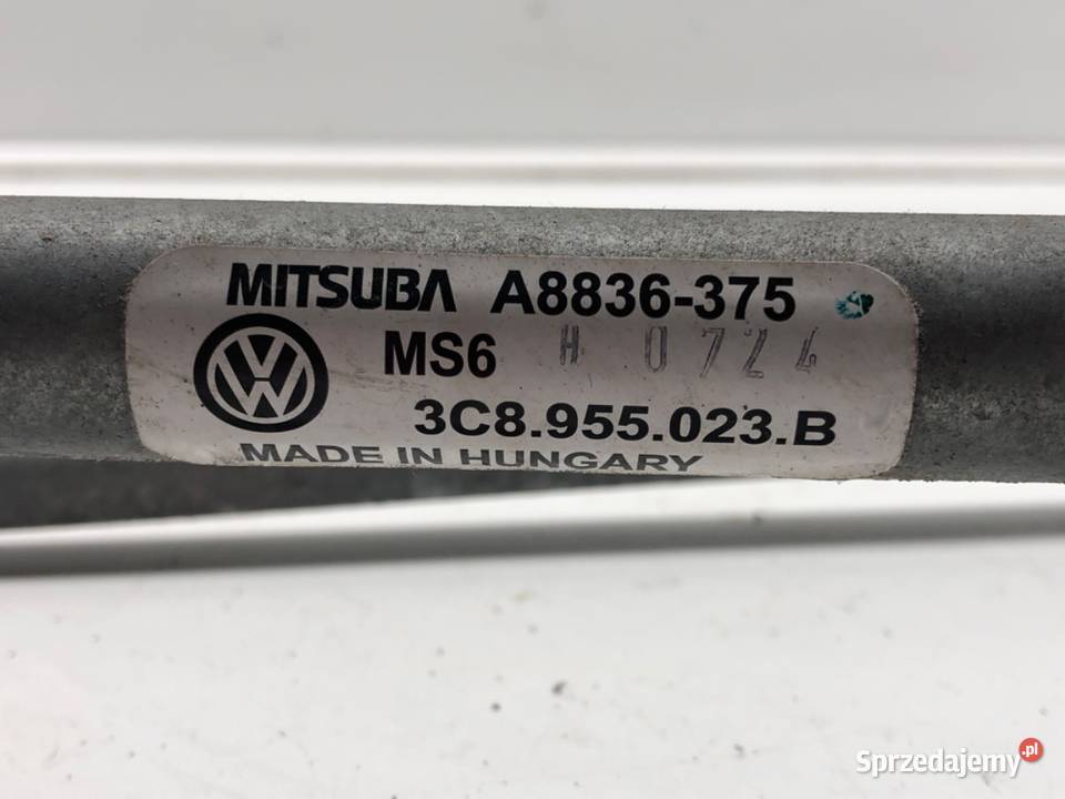 MECHANIZM WYCIERACZEK PRZÓD VW PASSAT CC B6