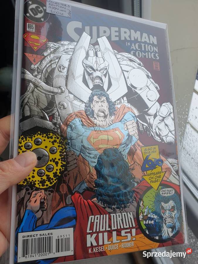 Superman in Action Comics komiks DC USA Lobo Gdynia