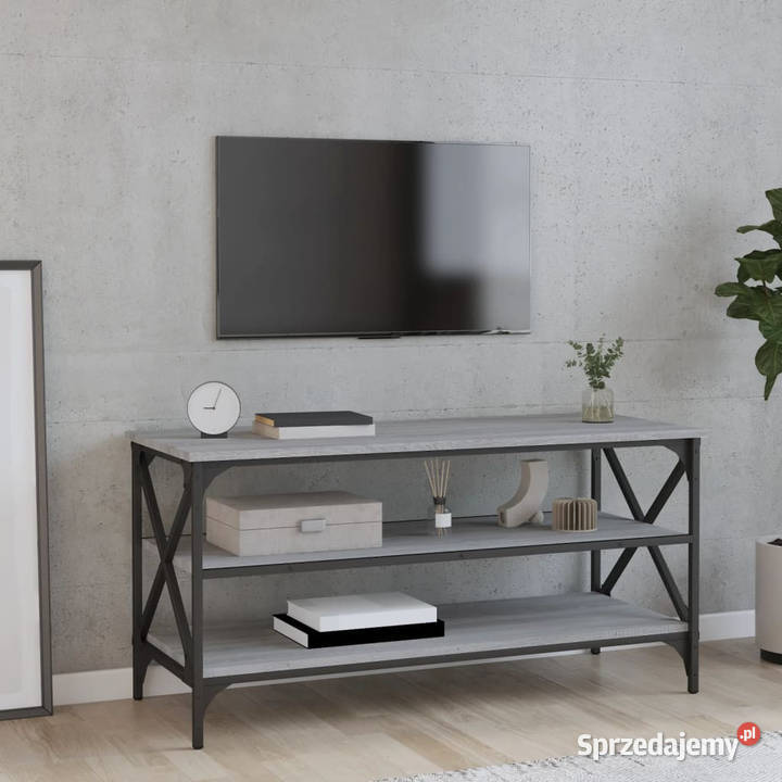 Szafka pod telewizor szary dąb sonoma 100x40x50 Stoły Warszawa sprzedam
